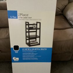 3 Tier Ladder Shelf