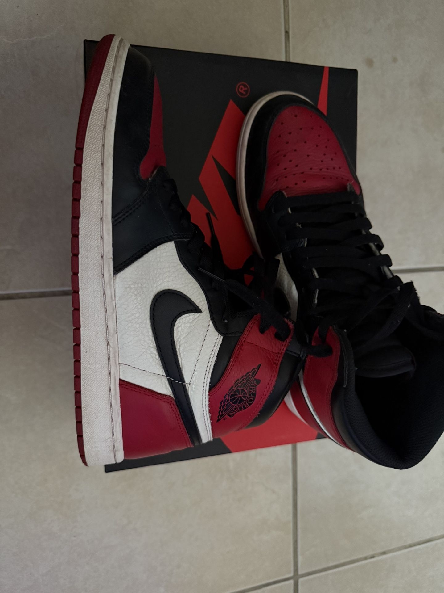 HOT Retro High Og Retro Bred Toe Air Jordan Retro High OG 'Bred - Main Image