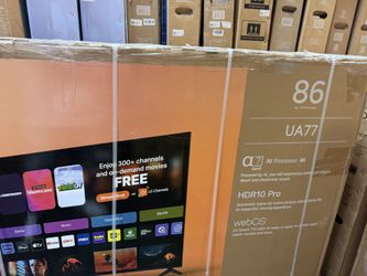 86”LG UHD 4K SMART TV