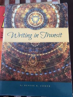 Writing in transit