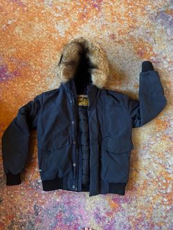 Superdry Everest Bomber Jacket with Fur Hood