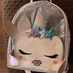 Pink Unicorn Girls Backpack