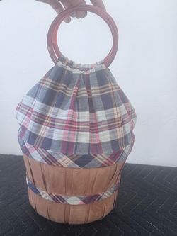 East Texas Handmade Basket-Style Handbag