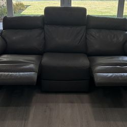 3 Piece All Leather Motion Living Room Furniture 
