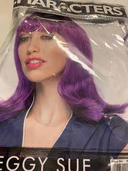 New purple wig