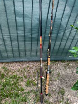 Surf fishing rods