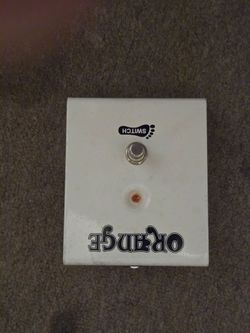 Orange amp FS1 pedal