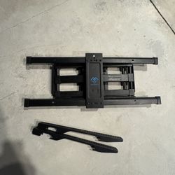 PERLESMITH TV Wall Mount Bracket for 26-85 inch LED Qled LCD Flat Curved Screen TVs up to 99 lbs, Full Motion Corner TV Mount with Dual Articulating