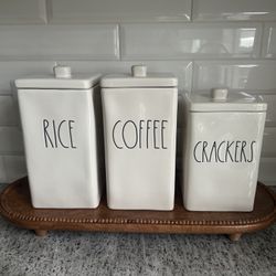 Rae Dunn Kitchen Canisters 
