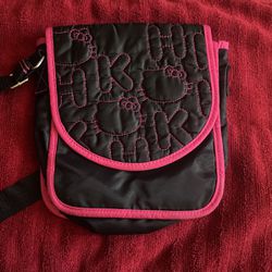 Hello Kitty Quilted Tote Bag And Wallet