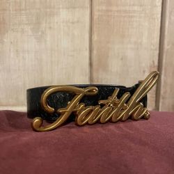 “Faith” Belt