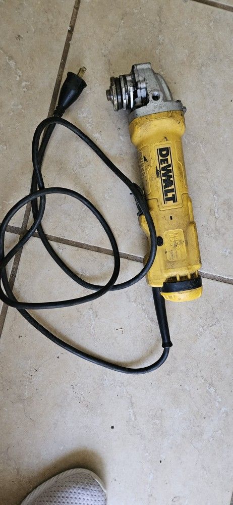 Dewalt grinder
