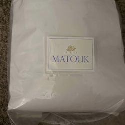 Matouk Kiran Robe In White 