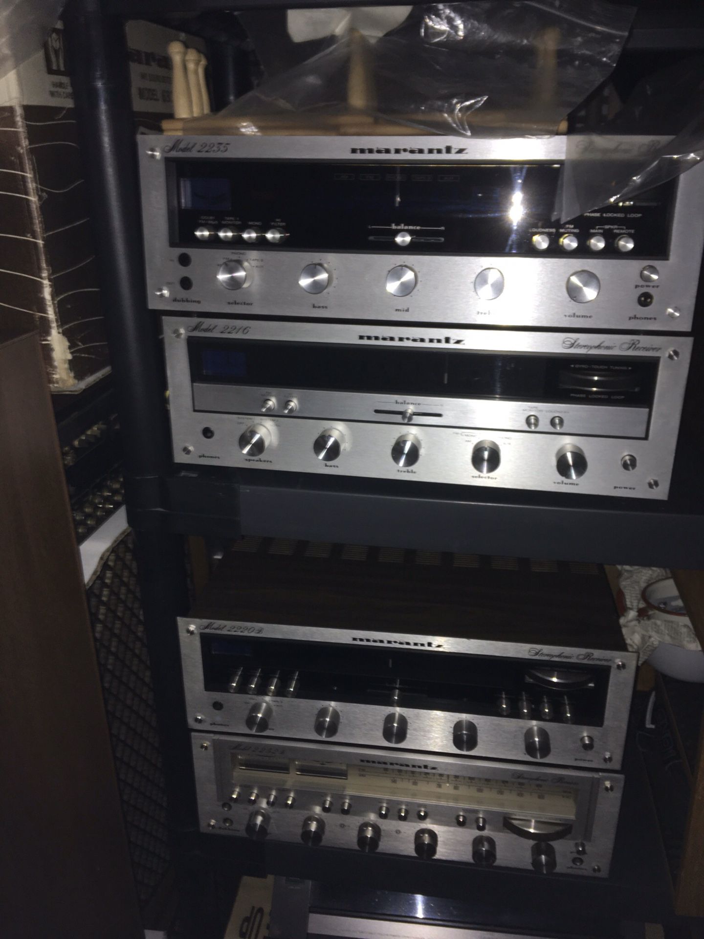 Marantz 2216 and 2230 professionally serviced and new lights