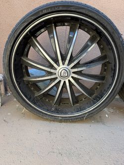 Borghini Multi-Spoke Wheel with LH-Five Tire