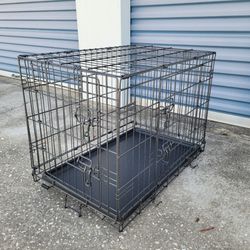 Medium Size Double Door Dog Cage 