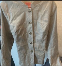 Isaac Mizrahi Women’s Belted Jacket – Size 18 – Brand New With Tags
