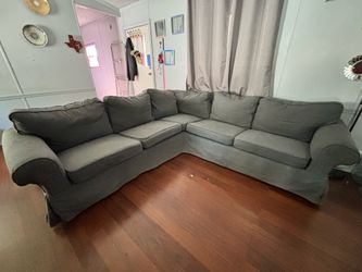 Grey 90° couch
