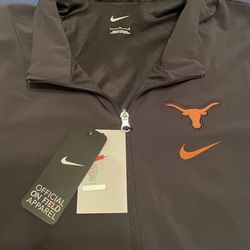 Nike Nike Men's L University of Texas Football Full Zip Jacket DZ8255-010 NWT