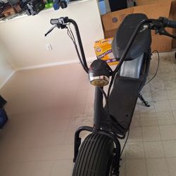 Chopper Style Electric Scooter W Seat 