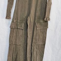 Olive Jump Suit