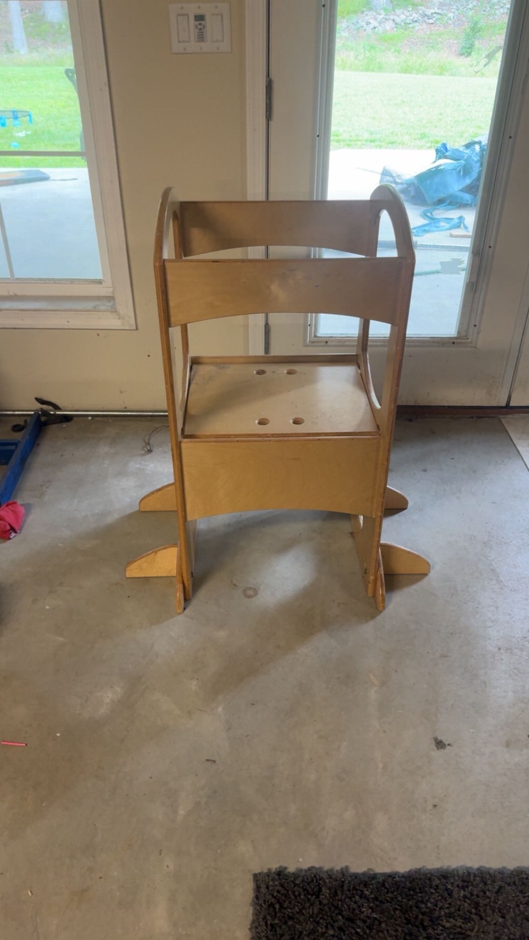 wooden kid tower