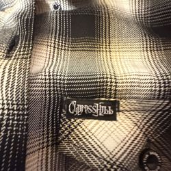 Large dixxon Flannels Cypress Hill Megadeath Social Distortion