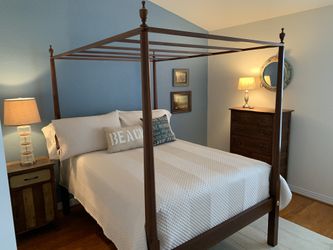 PRICE DROP! - Full Size Canopy Bed - Handcrafted Owen Suter