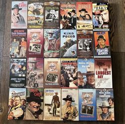 John Wayne VHS Movies