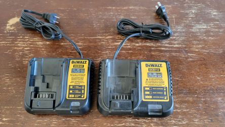 DeWalt battery chargers