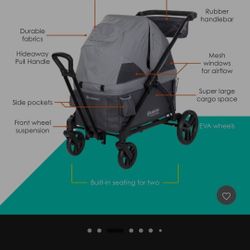 2 In 1Wagon Stroller.