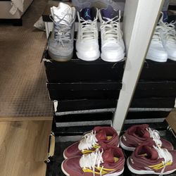 Size 12 Retro Jordan Shoes 