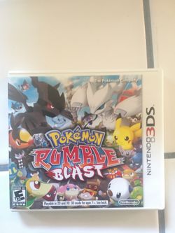 Nintendo 3ds Pokémon rumble blast