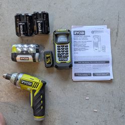 Ryobi 4 volt tools