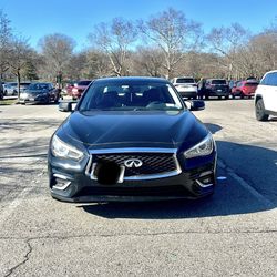 2018 Infiniti Q50 3.0T Luxe Black