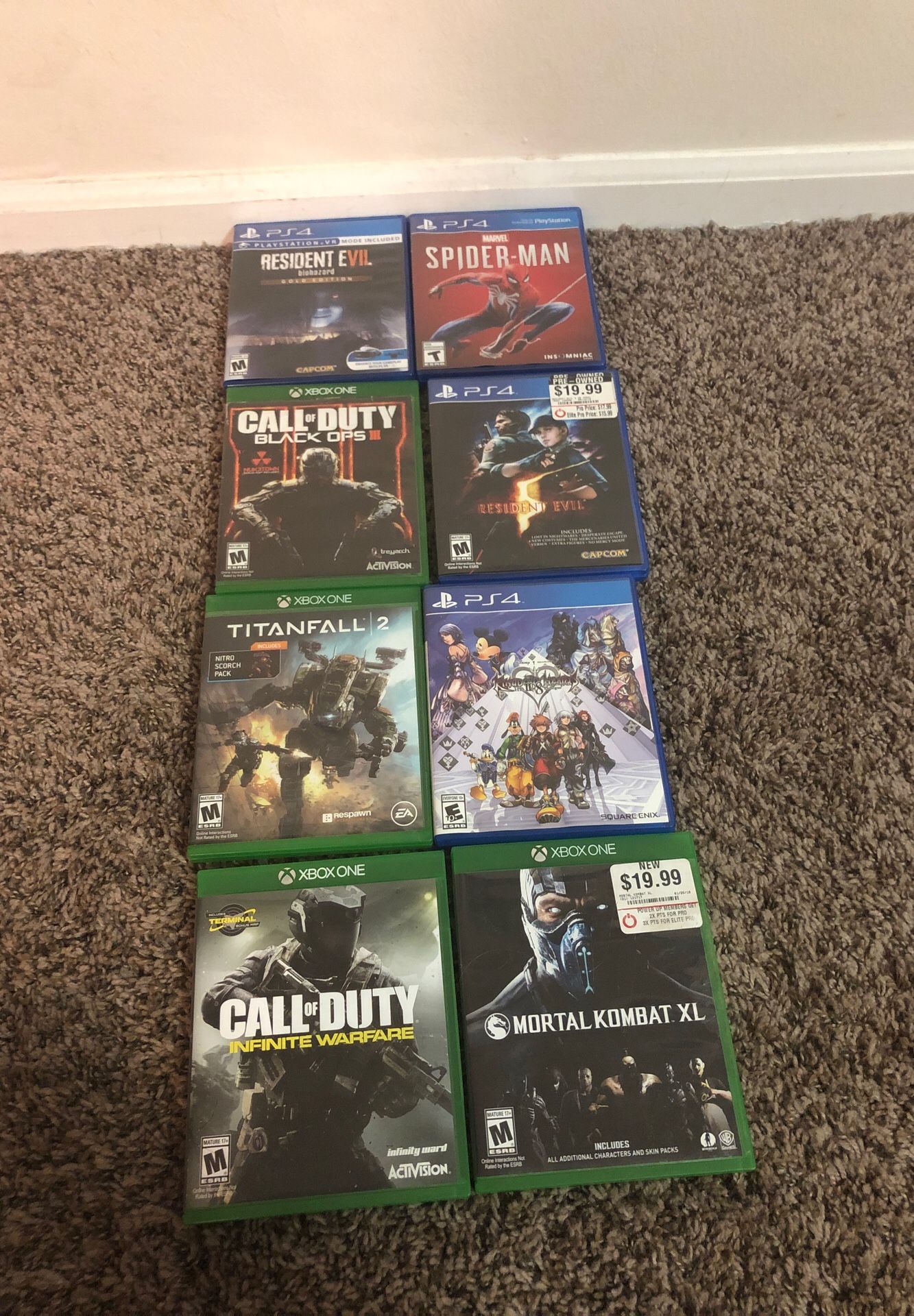 Games for sale adult owned