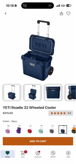 Yeti Roadie 32 Wheeled Cooler