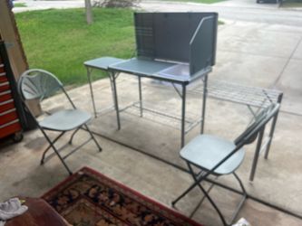 Folding table outdoor