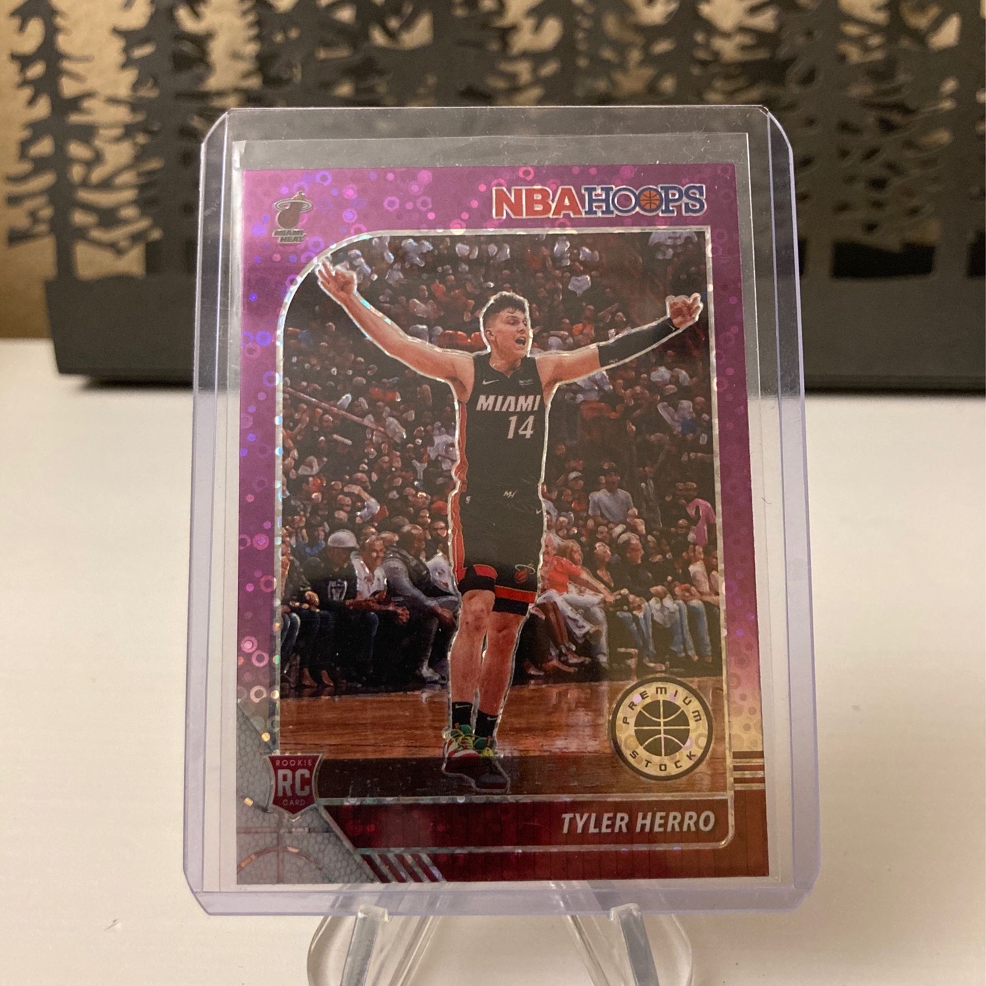 Tyler Herro Purple Disco 2019 Nba Hoops