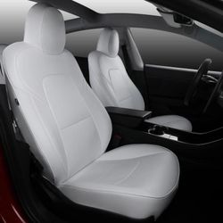 Tesla Model 3 Seat Covers, Waterproof Model 3 2017-2023