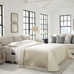 Traemore Linen Queen Sofa Sleeper

