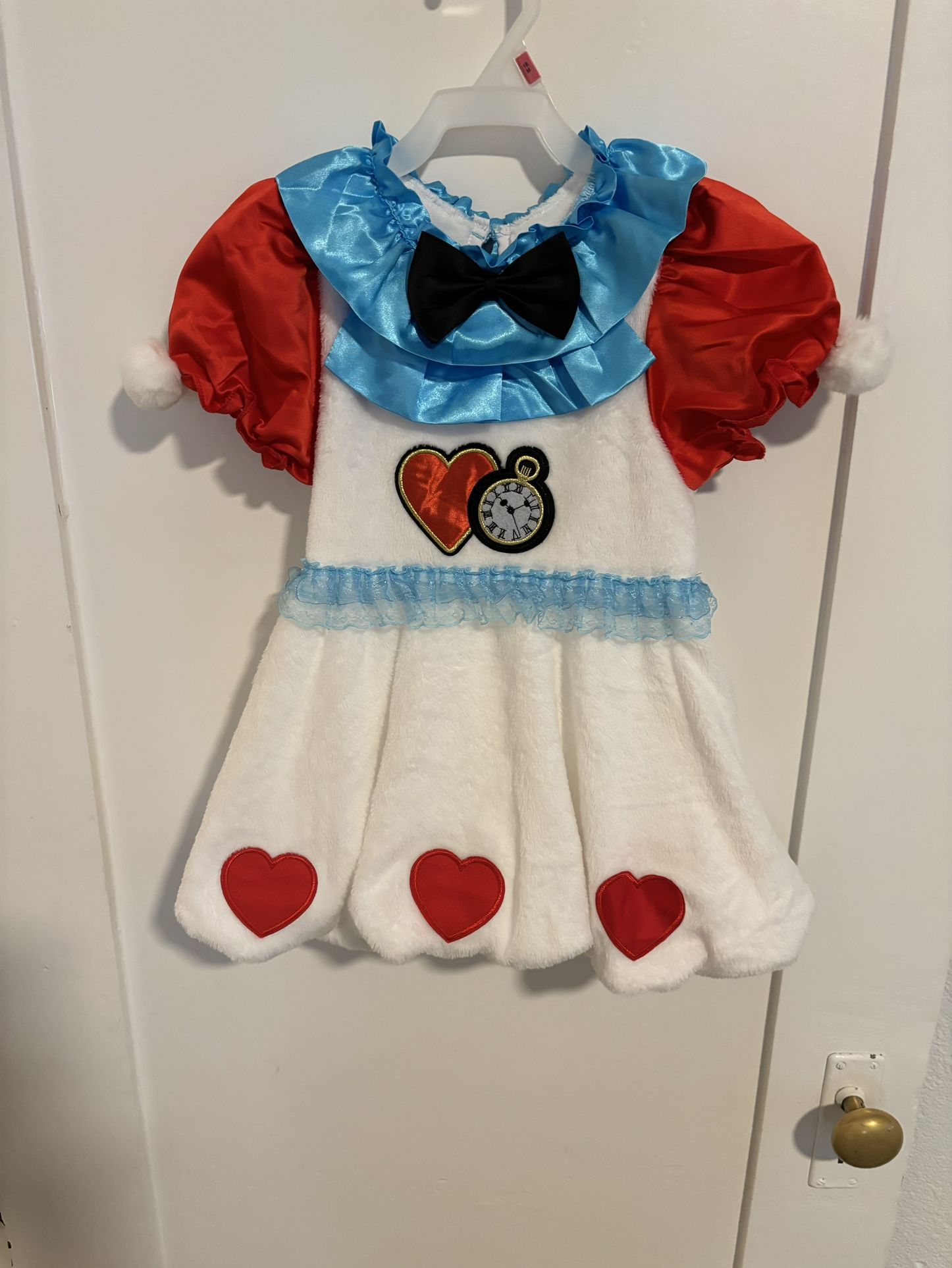 ALICE IN WONDERLAND WHITE RABBIT DRESS