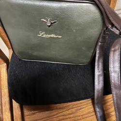 Leather-Like Makeup Bag