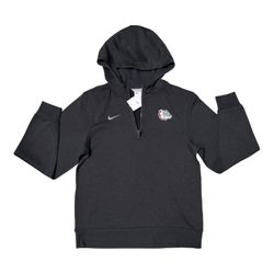 Gonzaga Bulldogs Nike NCAA Men's Coaches Pullover Hoodie Size M IM2602-010 NWT