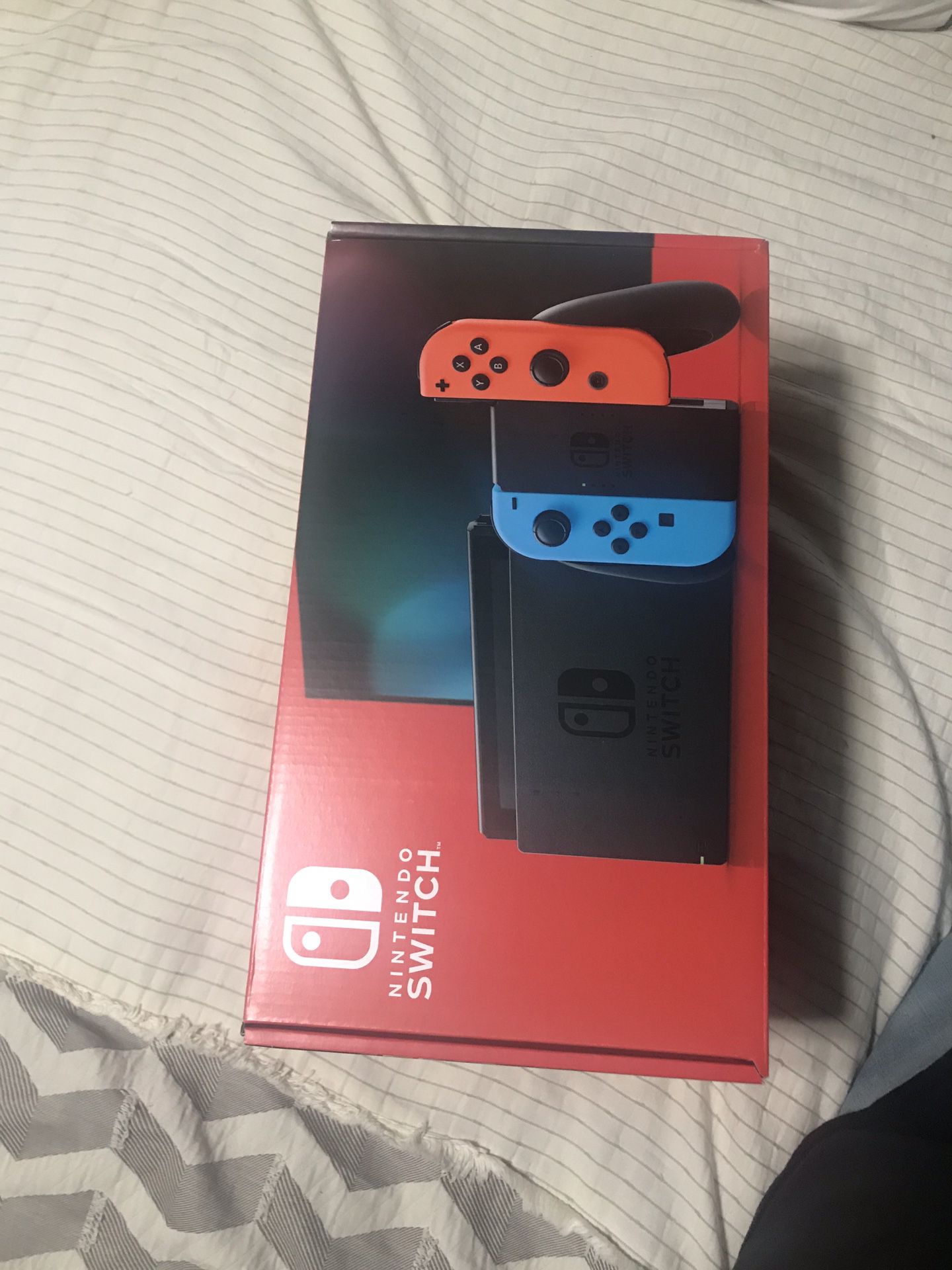 Brand New Nintendo Switch V2 32GB Red & Blue Joy-Con Edition