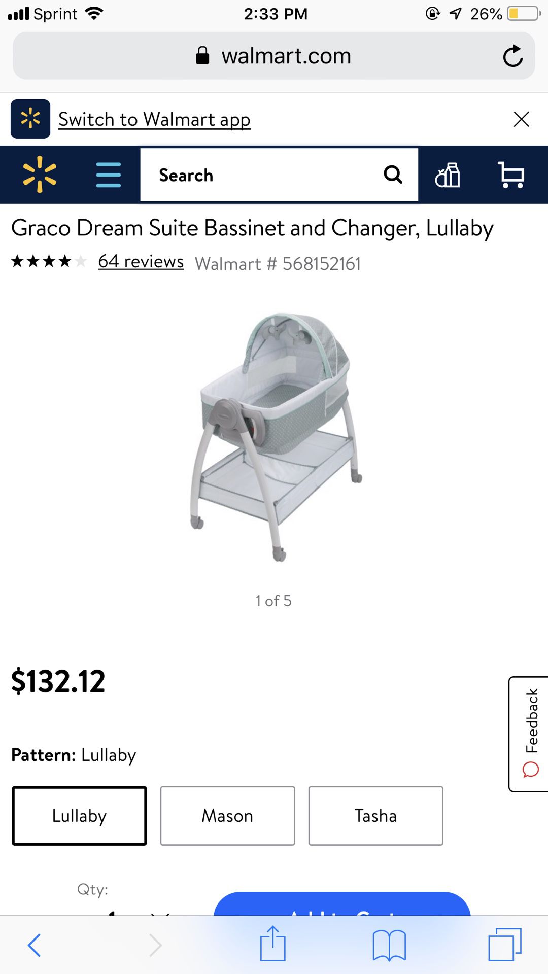 Graco Dream Suite Bassinet and Changer