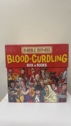 Blood- Curdling Box And Bulging Box Of Books ( New Seal)