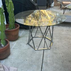 Glass Dinette Table 