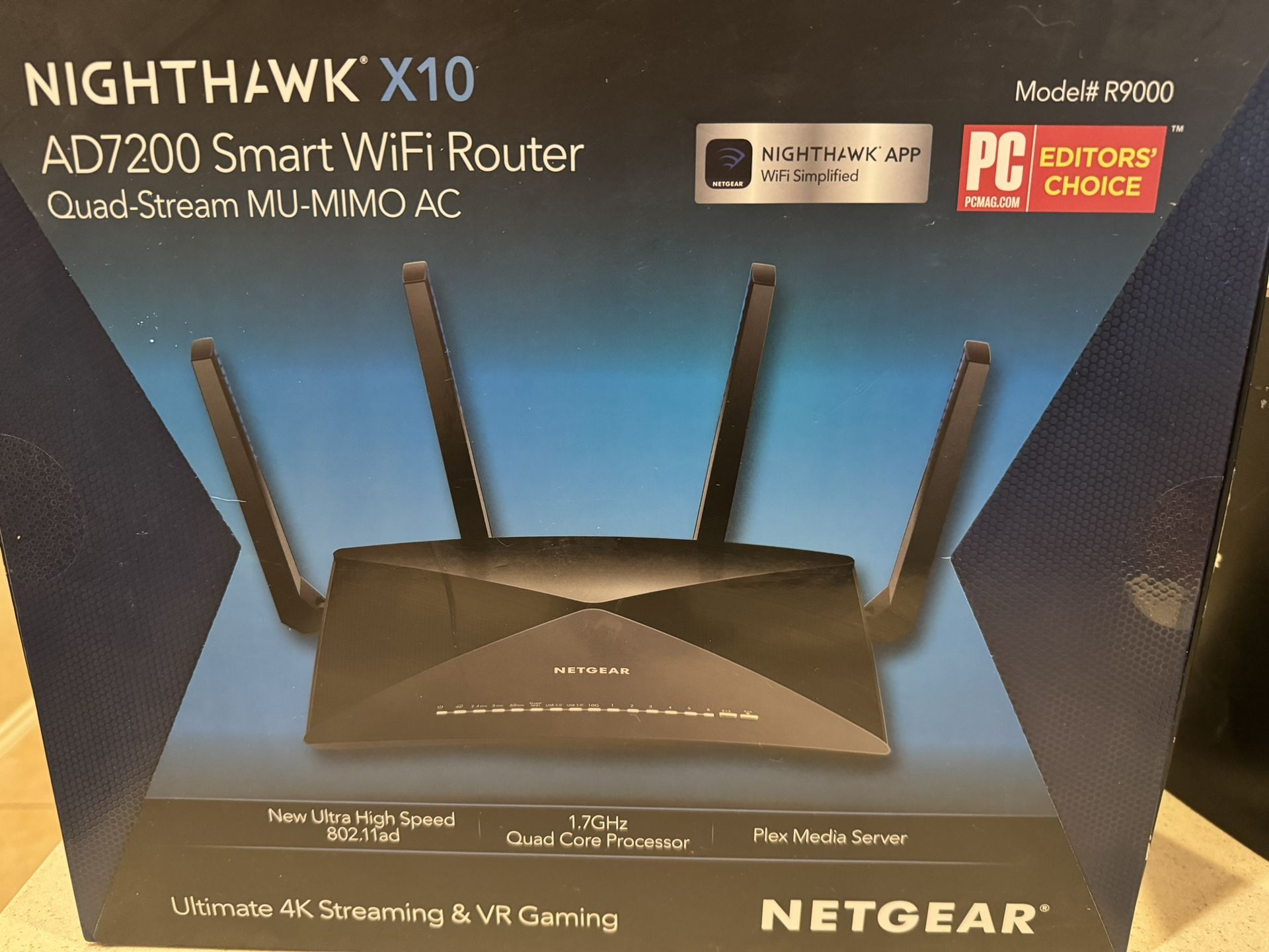 Nighthawk X10 Smart WiFi Router 