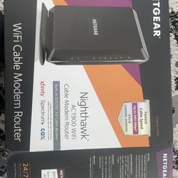 NETGEAR Night Hawk Cable modem router